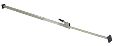Galvanized Two Piece Telescopic Cargo Bar 90-3/8 In. to 139-9/16 In. Gray